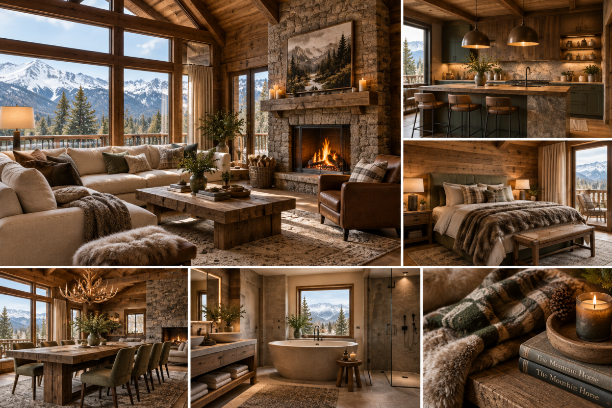 Stilul cabana (Mountain Lodge)